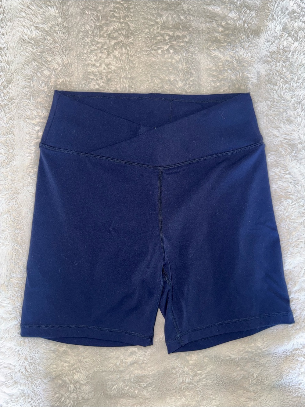 Bloch High Waisted V-Cut Shorts, Size Small
